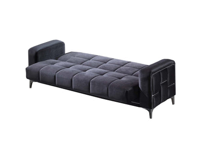 Alice 88" Wide Square Arm Convertible Sofa