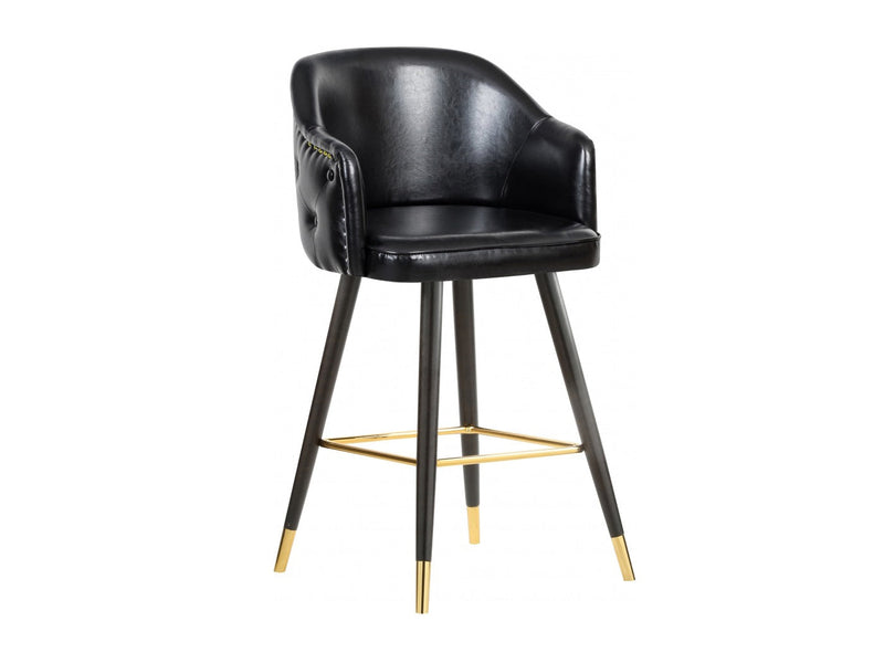 Barbosa Faux Leather Bar Stool (Set of 2)