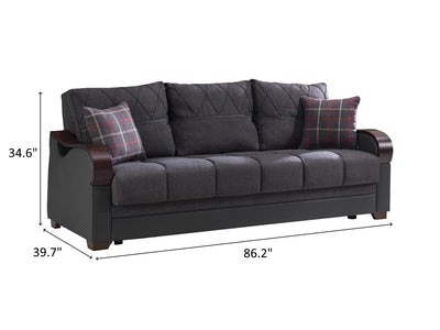 Bennett 86.2" Wide Convertible Sofa