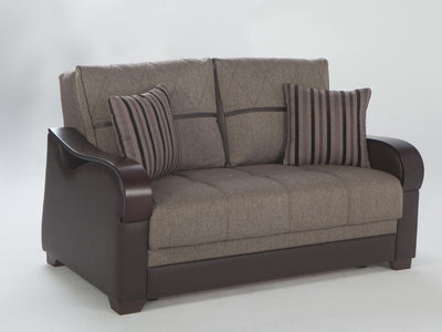 Bennett 61.8" Wide Convertible Loveseat