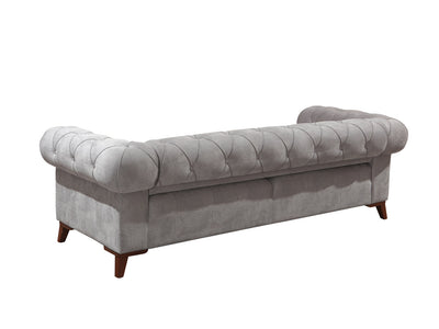 Bernardo 94" Wide Rolled Arm Tufted Sofa