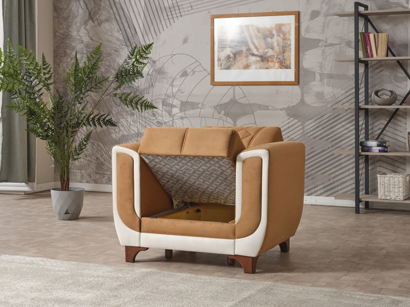 Berre 39" Wide Convertible Armchair