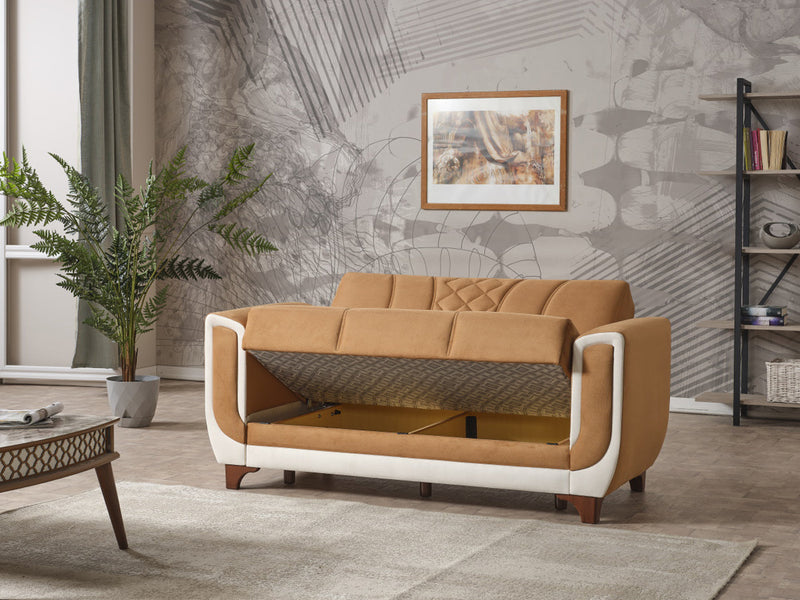 Berre 66" Wide Convertible Loveseat