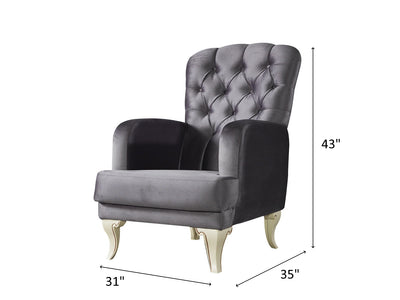 Carmenel 31" Wide Tufted Armchair