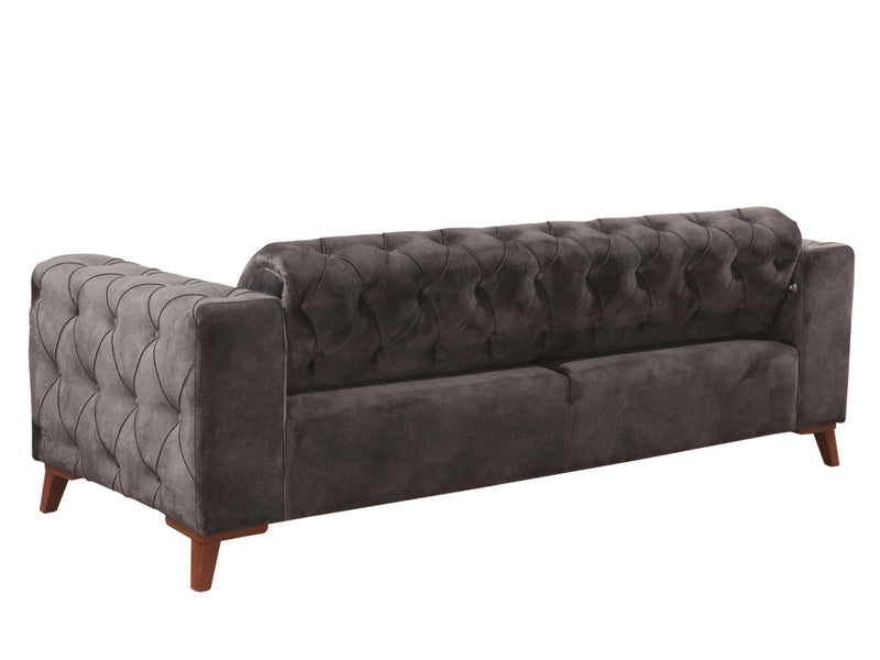 Joza 87" Wide Tufted Extendable Sofa