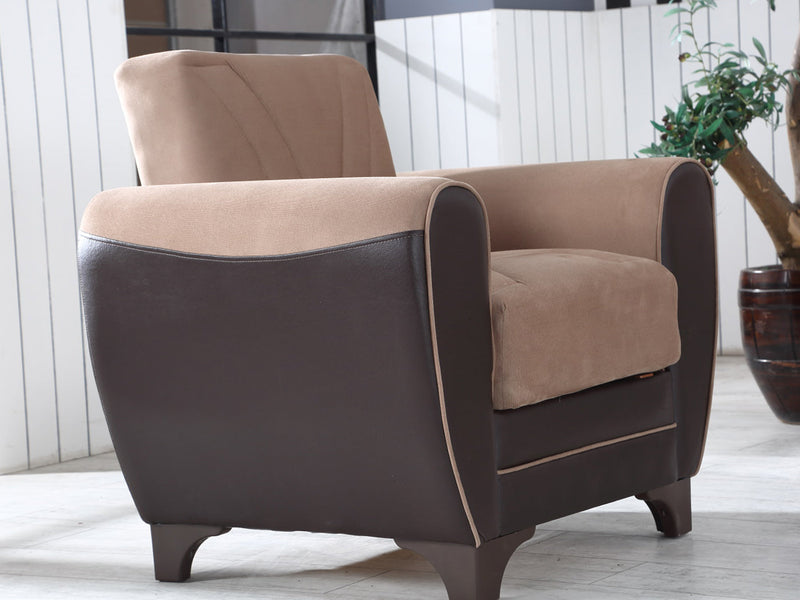 Leydi 40" Wide Convertible Armchair