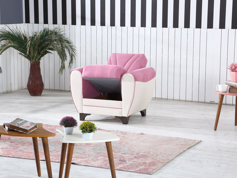 Leydi 40" Wide Convertible Armchair