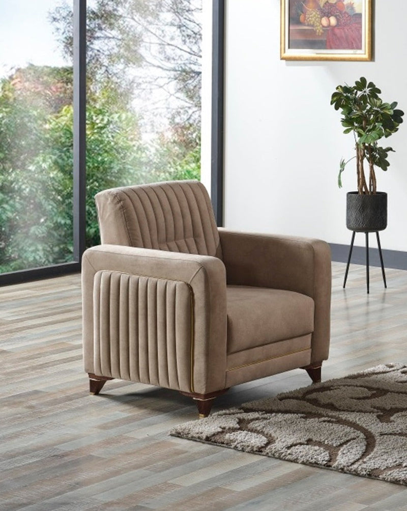 Line 34" Wide Square Armchair