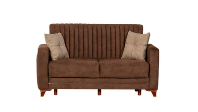 Line 62" Wide Convertible Square Arm Loveseat