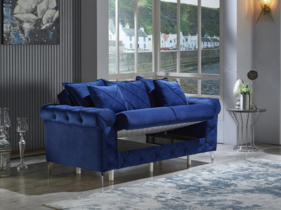 Riva 72" Wide Convertible Loveseat