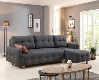 Cassa 94" Wide Convertible Square Arm Sectional