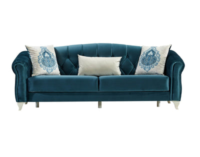 Melis " Wide Convertible Flared Arm Sofa