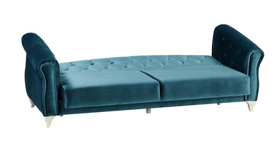 Melis " Wide Convertible Flared Arm Sofa