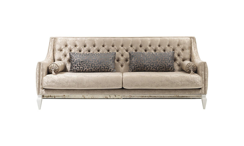 Carmen 88" Wide Tufted Sofa