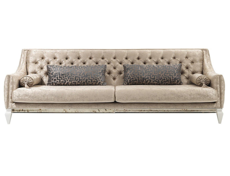 Carmen 98" Wide Tufted 4 Seater Sofa