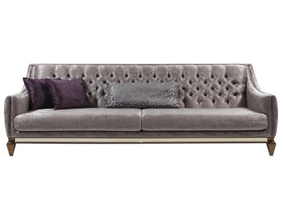 Carmen 98" Wide Tufted 4 Seater Sofa