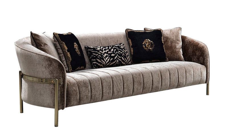 Lyon 99" Wide Recessed Arm Sofa